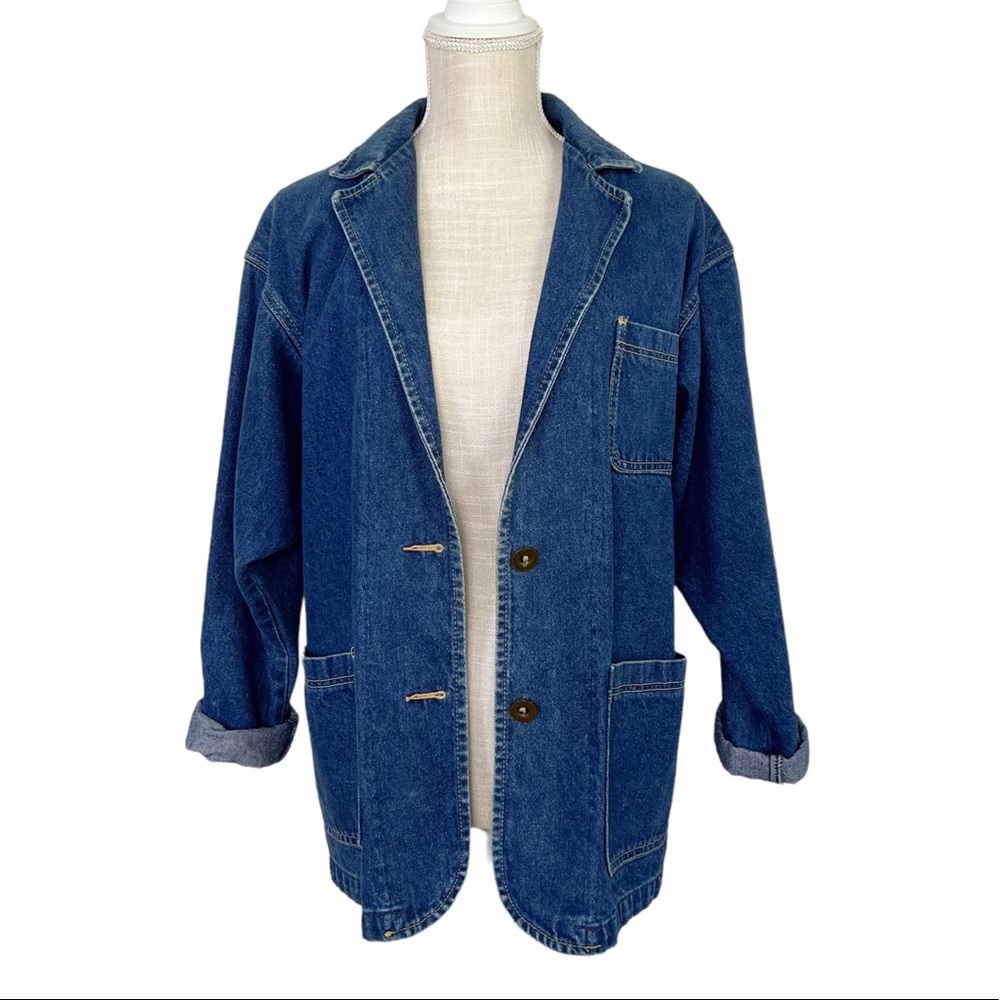 Vintage Denim Chore Jacket